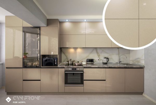 Beigemetallic7499 Senosan GLOSSY METALLIC