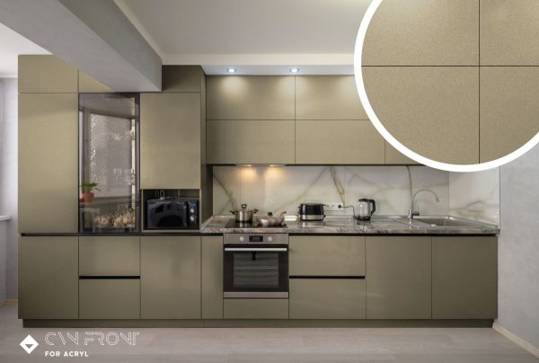 Beigemetallic7591 Senosan MATTE METALLIC